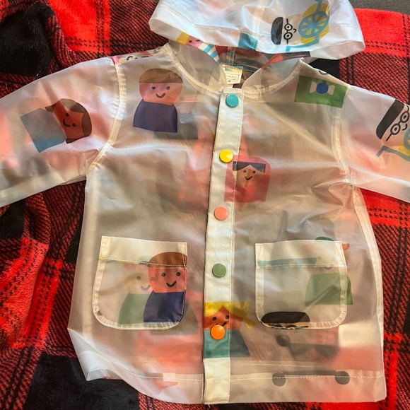 B 2   Christian Robinson for Target Toddler Rain Coat - Picture 1 of 5